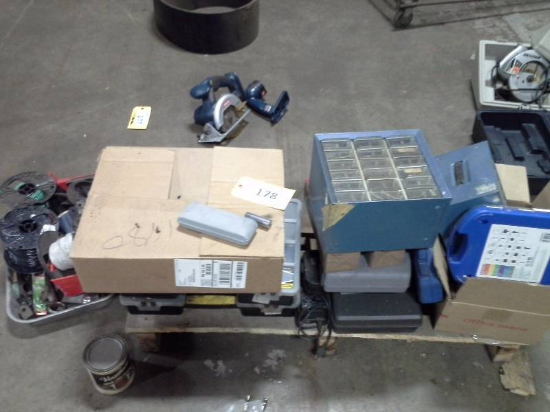 Misc. Tools Lot and Containers