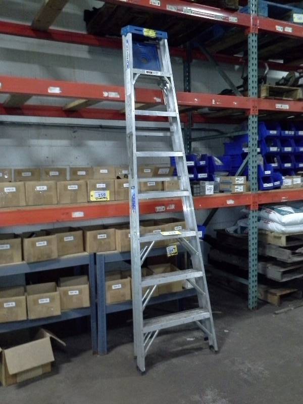 8 Werner Aluminum Ladder