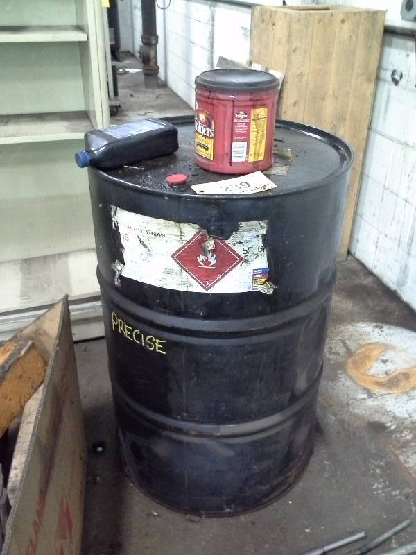 Barrel of Used Oil