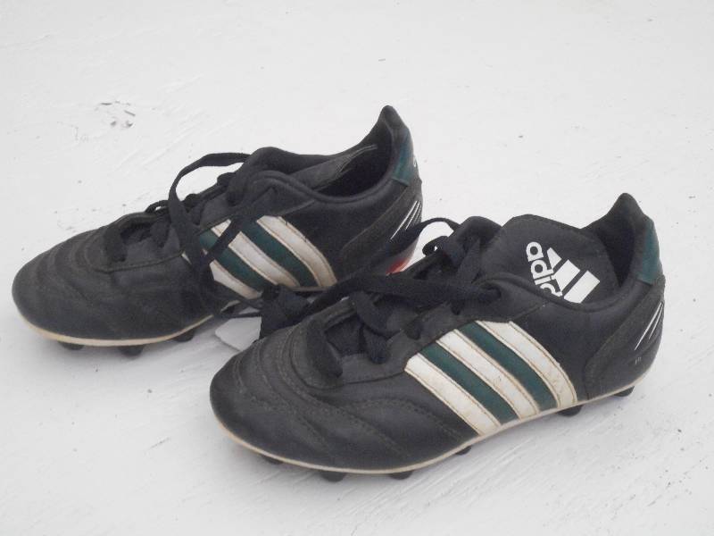 lot 95 image: Adidas BlackGreenWhite Soccer Sho...