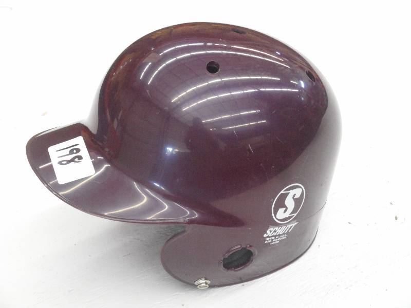 lot 198 image: Schutt Size Large Batting Helmet ...