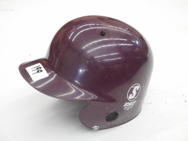 lot 199 image: Schutt Size Large Batting Helmet ...