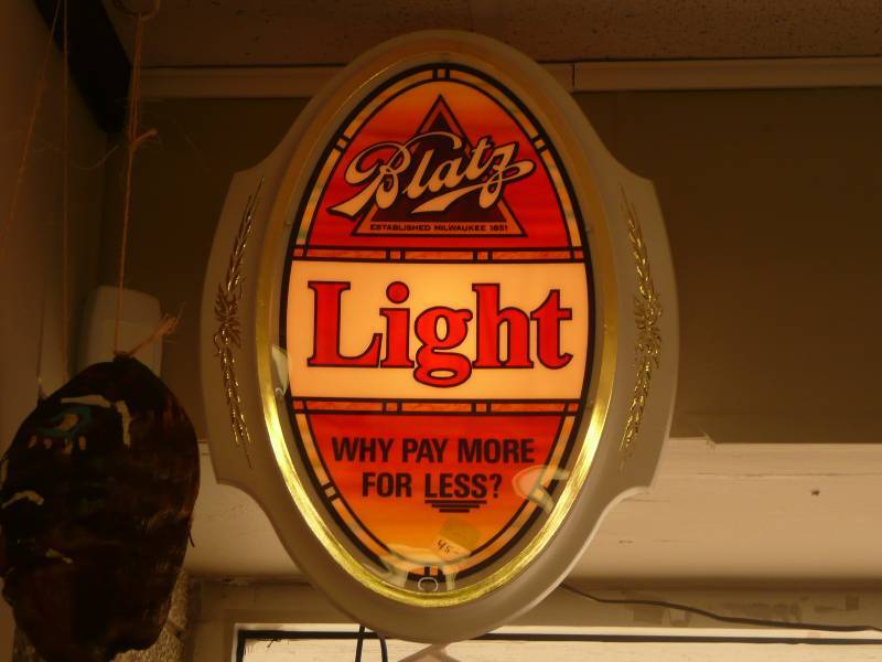 NOS Blatz Beer Light