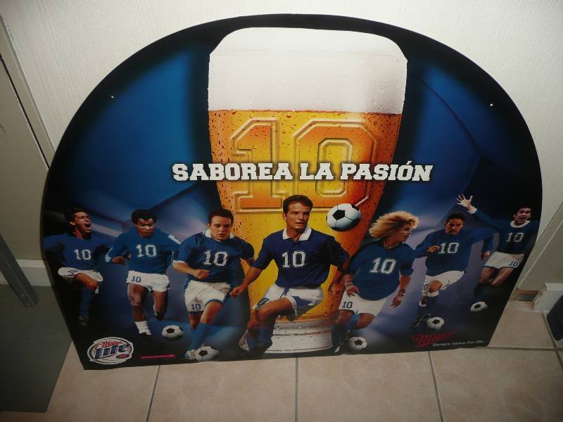 Miller Lite Tin  Sign