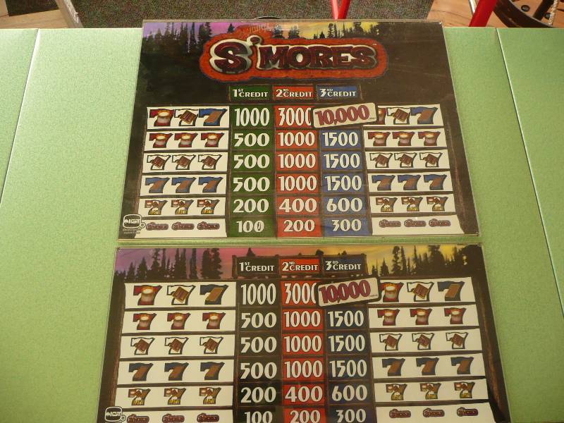 Slot Machine Backglass