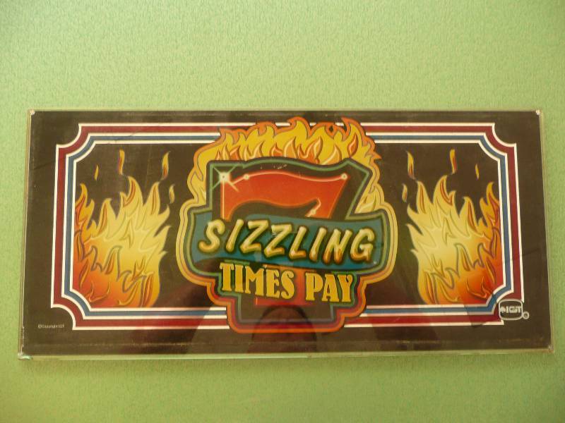 Slot Machine Backglass