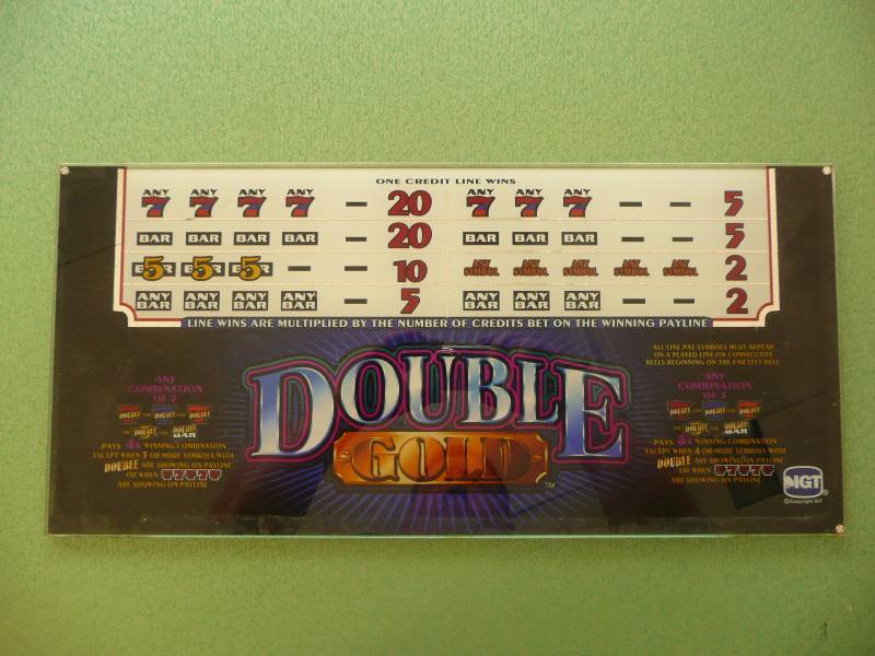 Slot Machine Backglass