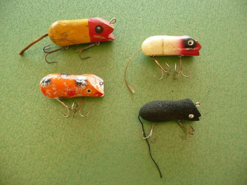 Vintage Fishing Lures Group (Rare & Very Collectible)
