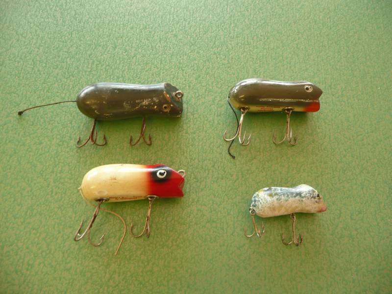 Vintage Fishing Lures Group (Rare & Very Collectible)