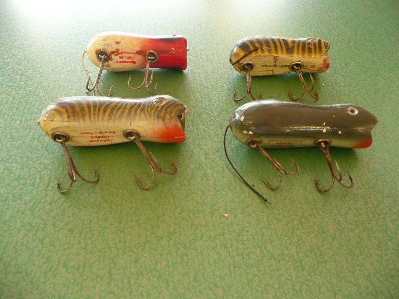 Vintage Fishing Lures Group (Rare & Very Collectible)