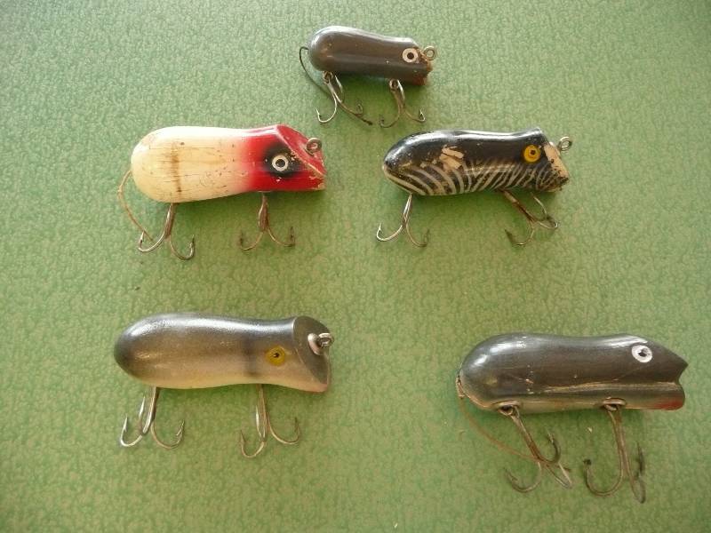 Vintage Fishing Lures Group (Rare & Very Collectible) | Man Cave