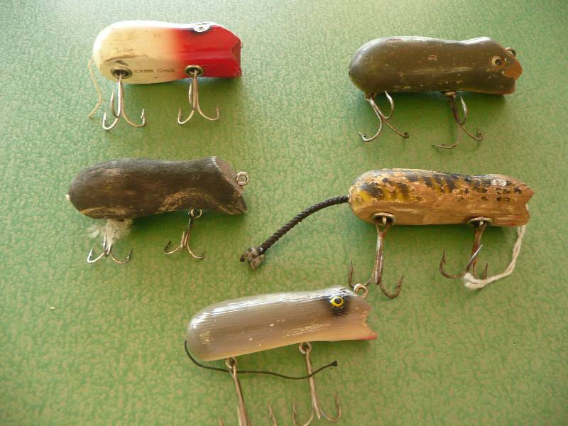 Vintage Fishing Lures Group (Rare & Very Collectible)