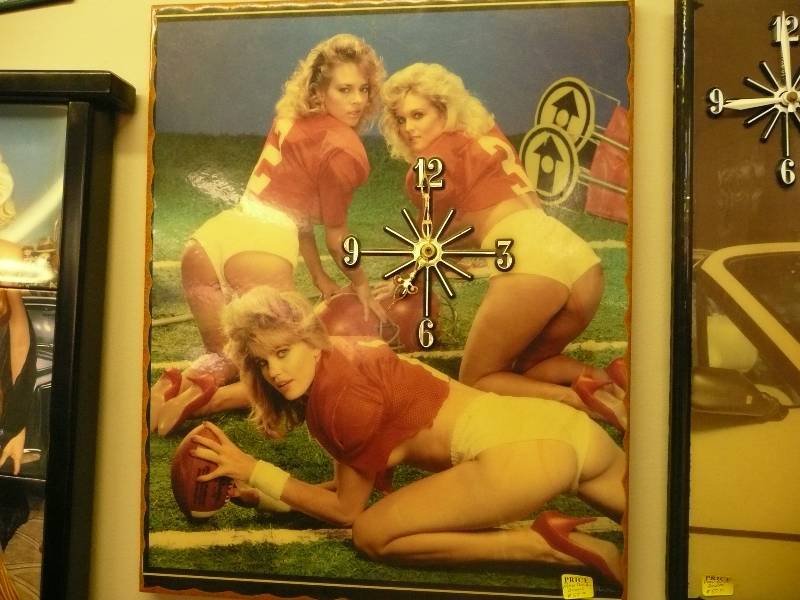 Vintage Sexy Clock