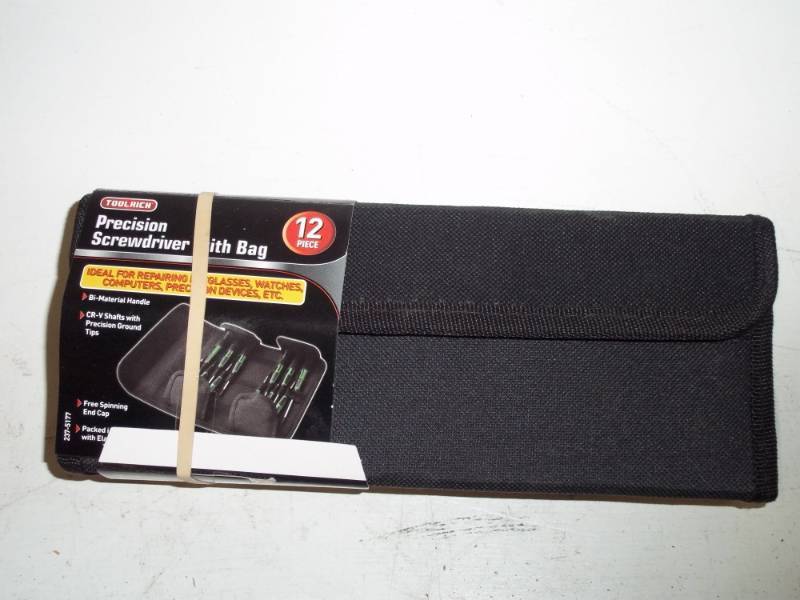 lot 63 image: Precision Screwdriver set with bag