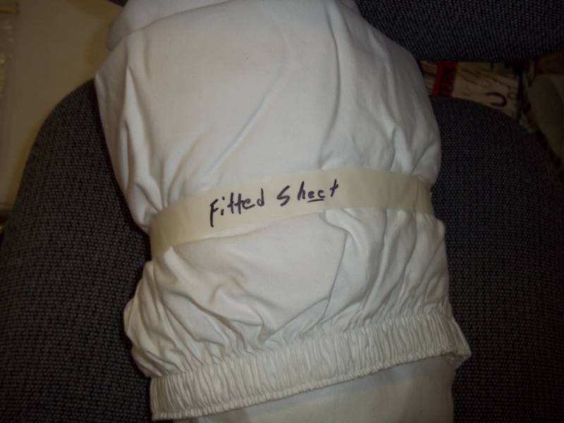 lot 93 image: Fitted Sheet
