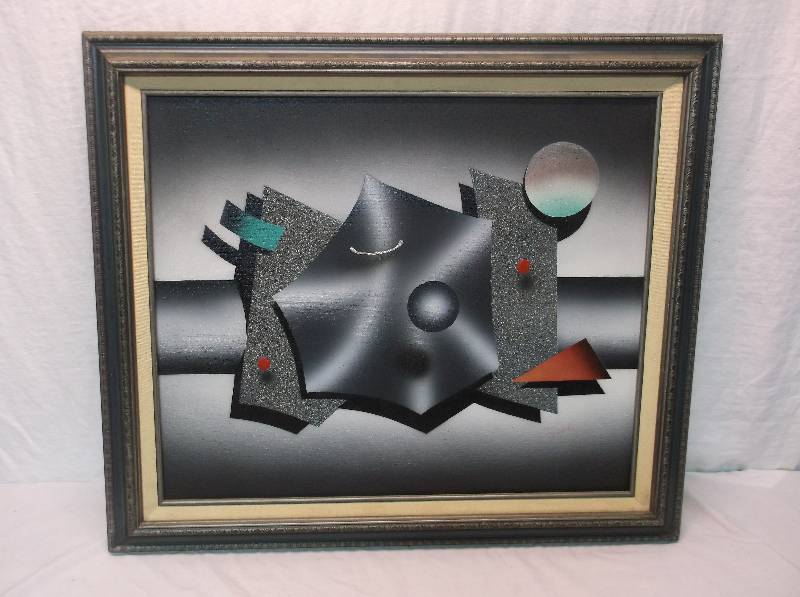 lot 25 image: Oil Painting