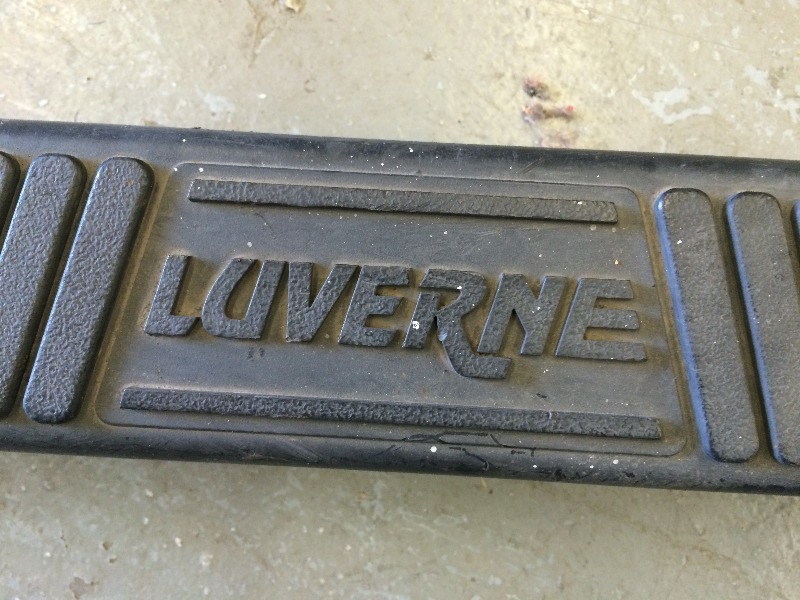 Luverne Running Boards - pair