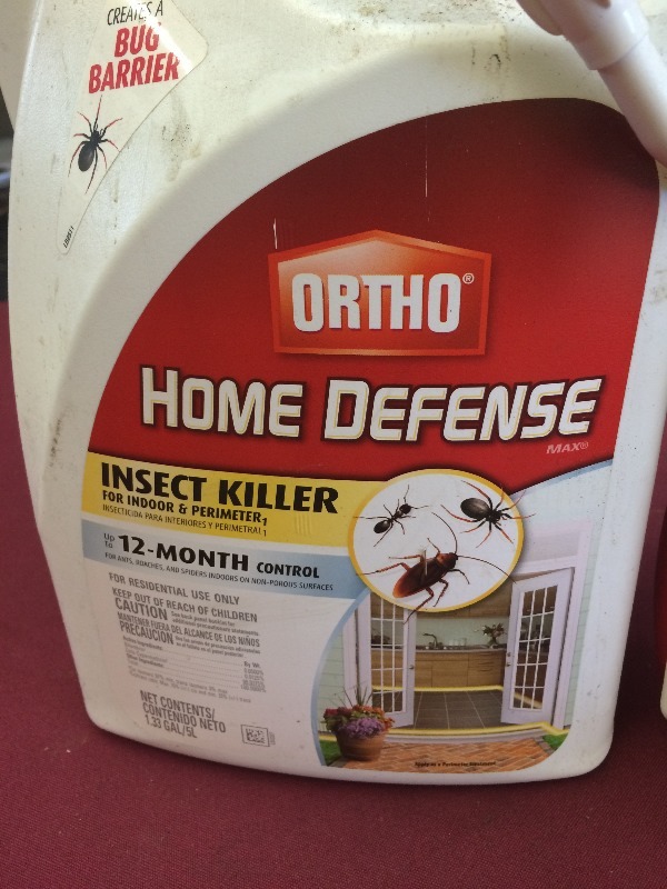 ORTHO insect killer (90% full) & Ramsey Rainsoft Carpet Extractor (80% full) - lot of 2