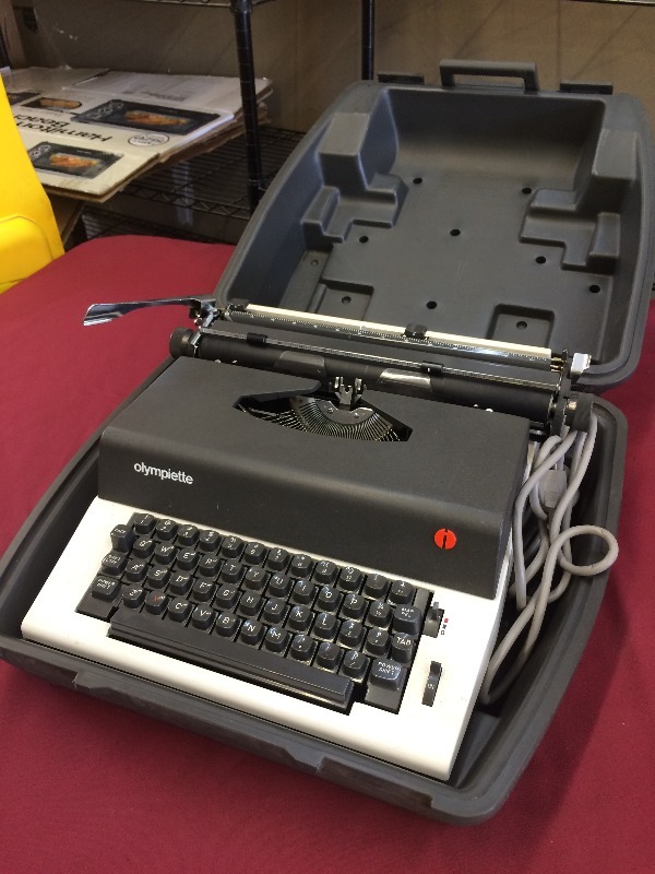 Olympia Typewriter - types