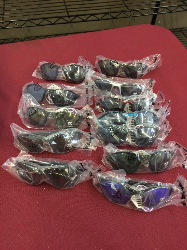 Assorted Quality Puggs Sun Glasses NEW lot of approx. 36  Great for resale, ebay, garage sales, flea market sellers