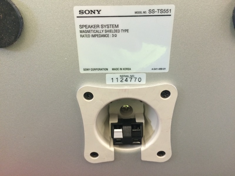 Sony Speaker towers stands 42 tall - works  lot of 4