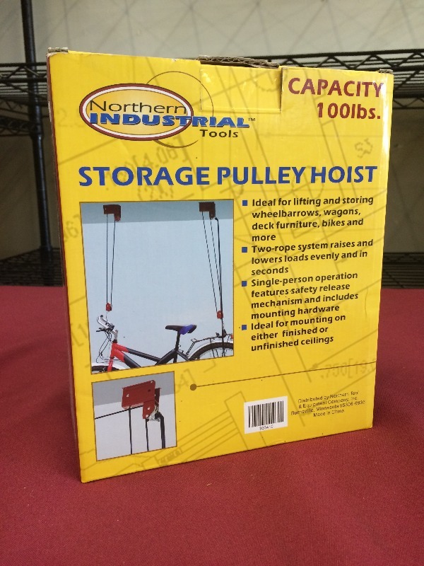 Storage pulley hoist - still in box