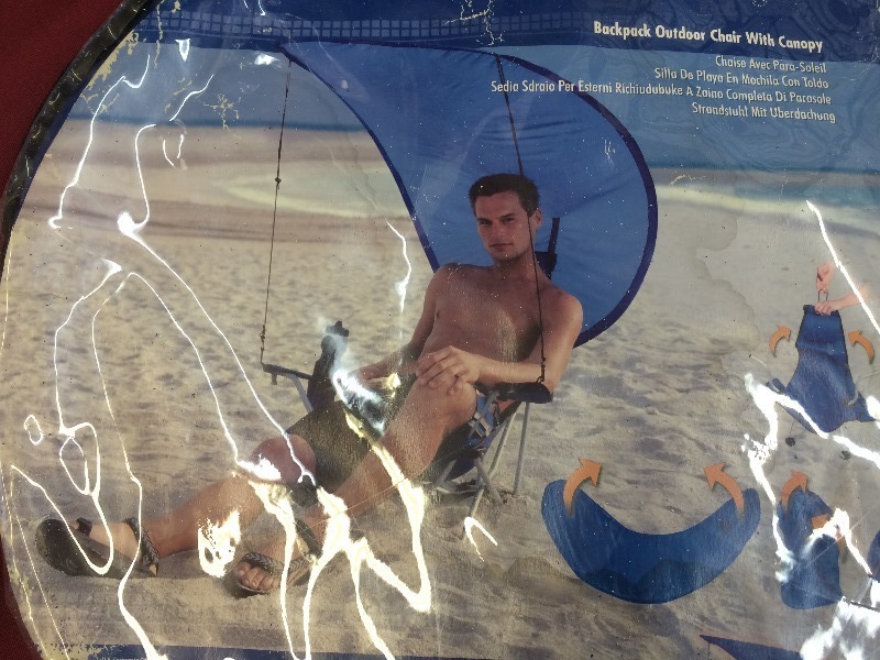 Kelysus O  backpack outdoor chair with canopy  Lightly Used   lot of 2