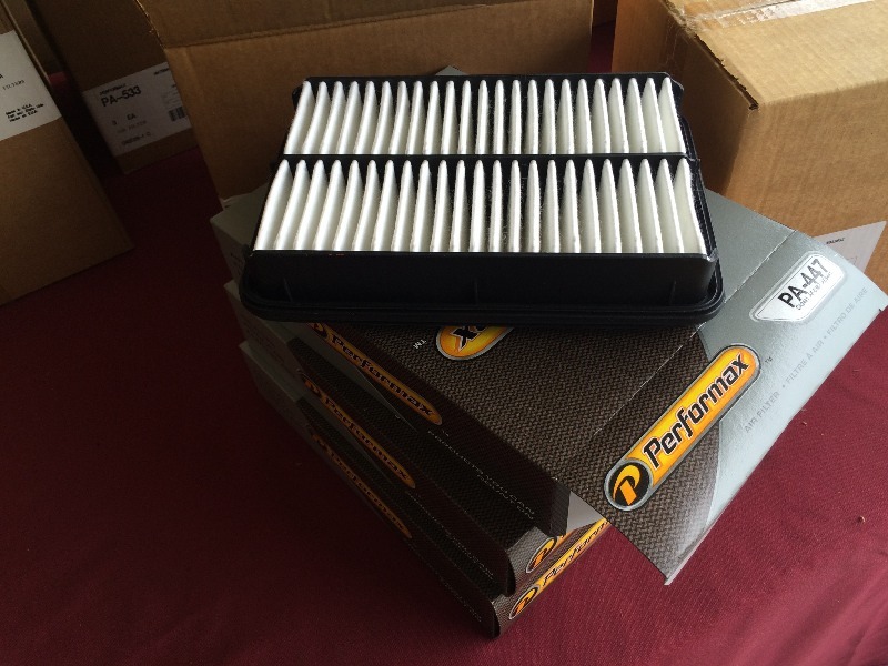 Performax Automotive Air Filters  - lot of 36 total   perfect ebay, flea market or reseller products