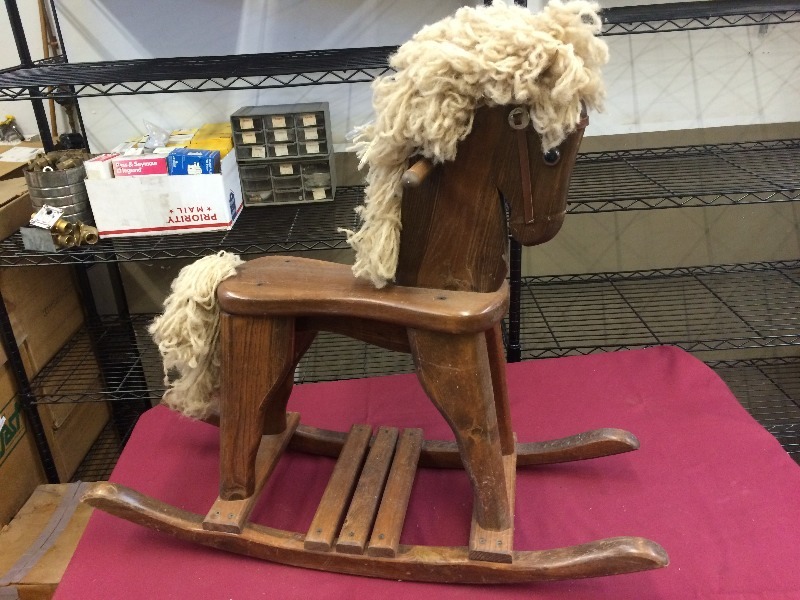 Wood Horse  Rocker - Cute