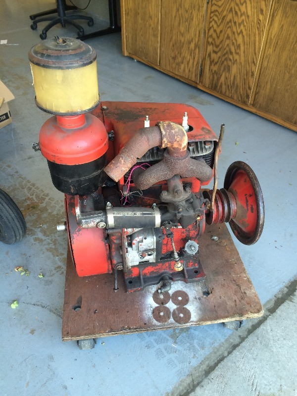 Wisconsin Air Cooled Engine - needs work