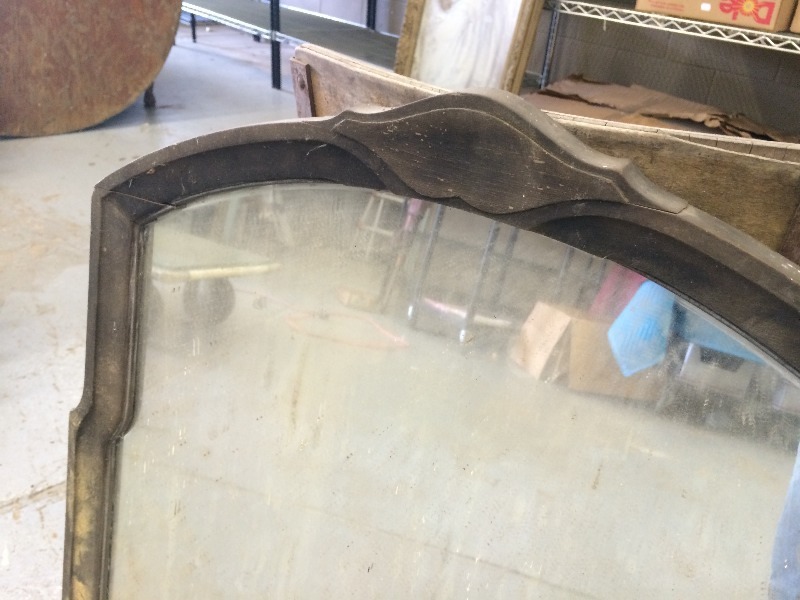 Antique  Vintage mirror   22 wide x 29 high
