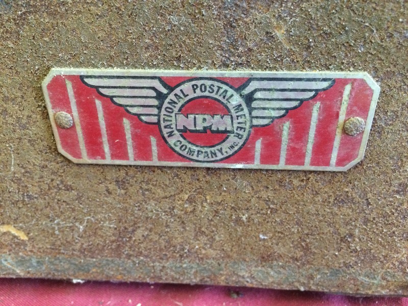 Vintage Postage Machine