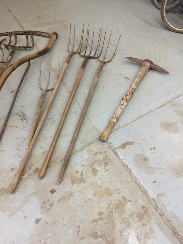 Vintage farm tools - lot of 10
