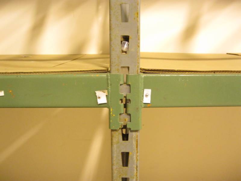 lot 6 image: (2) Sections Pallet Racking with (3...