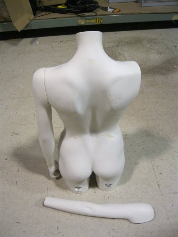lot 49 image: 34H Female Half Mannequin with 2 L...