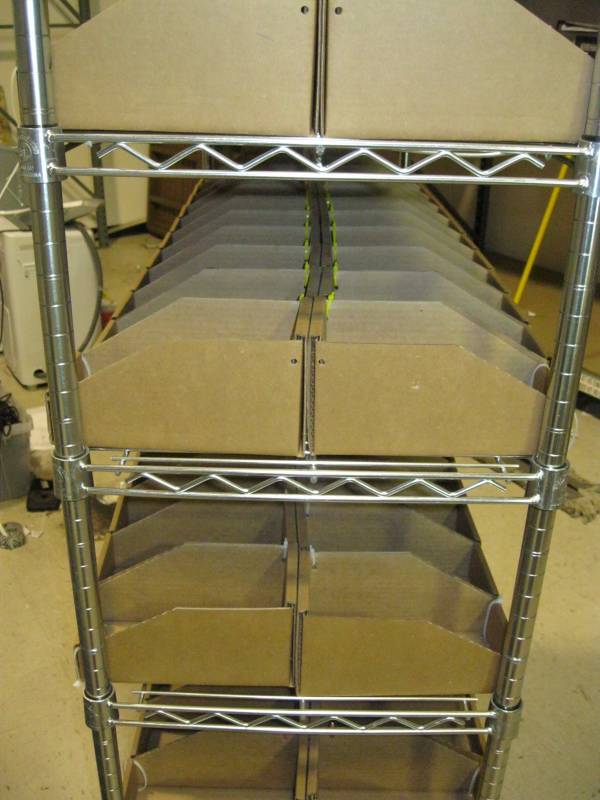lot 53 image: Commercial Grade NSF Rolling Rack S...