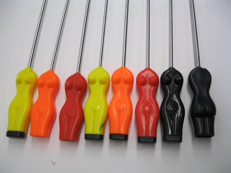 lot 83 image: (8) Novelty Long Screw Driver Screw...
