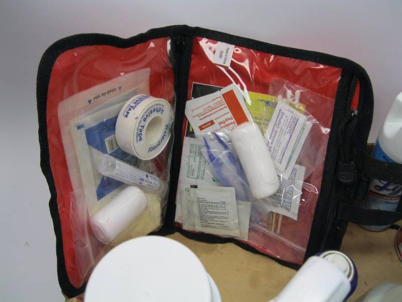 lot 86 image: Lot of Misc. Cleaners and First Aid...