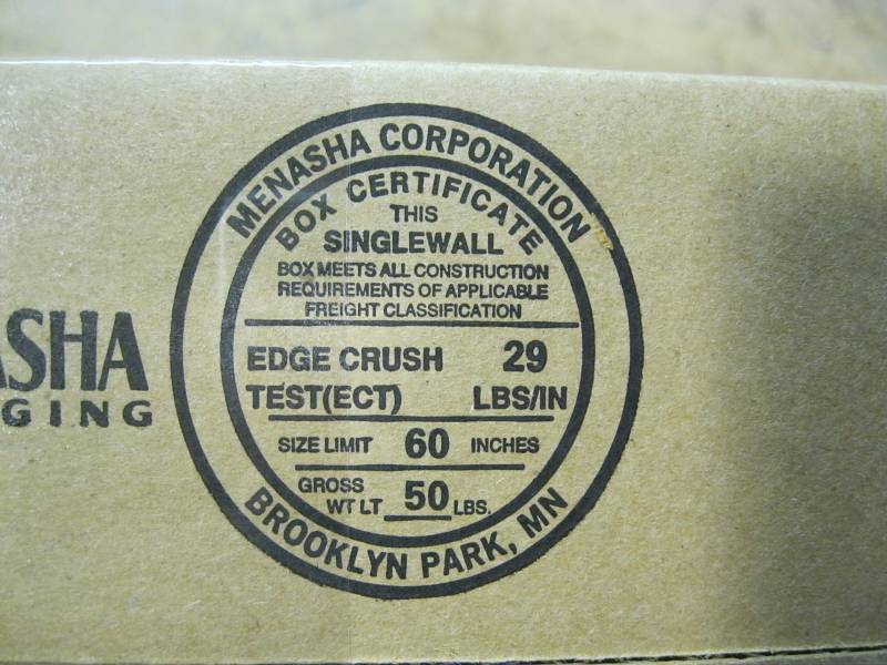 lot 132 image: (500) Cardboard Boxes 15.5x5.5x5....