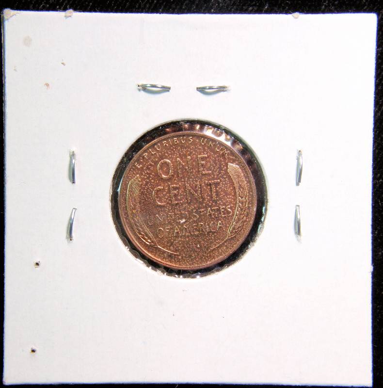 1957 WHEAT CENT PROOF RED