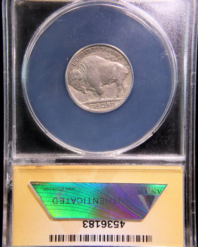 1914 BUFFALO NICKEL EF40 ANACS EXTRA FINE