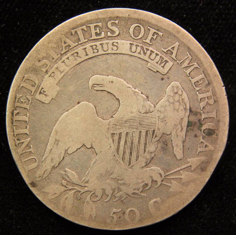 1810 US BUST SILVER HALF DOLLAR
