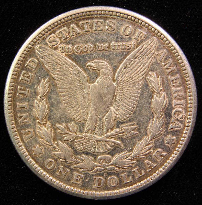 1921-S MORGAN SILVER DOLLAR XF