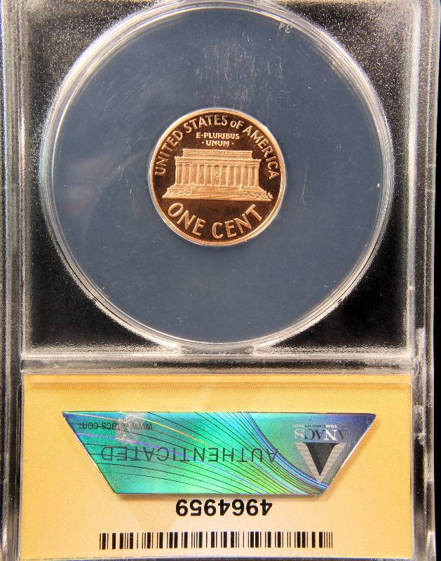 1989-S PROOF LINCOLN MEMORIAL CENT PF67 DCAM ANACS