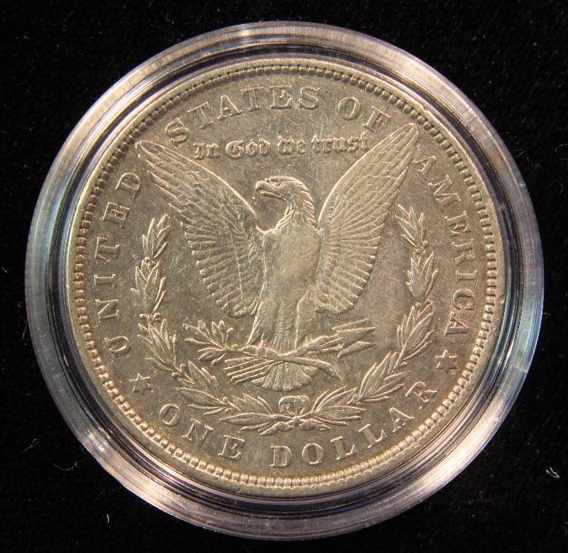1880 MORGAN DOLLAR XF DETAILS IN AIRTITE