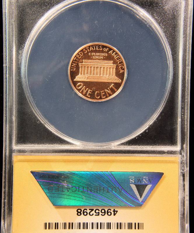 1990-S PROOF LINCOLN MEMORIAL CENT PF68 DCAM ANACS