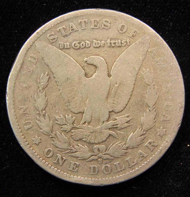 1901-S MORGAN SILVER DOLLAR