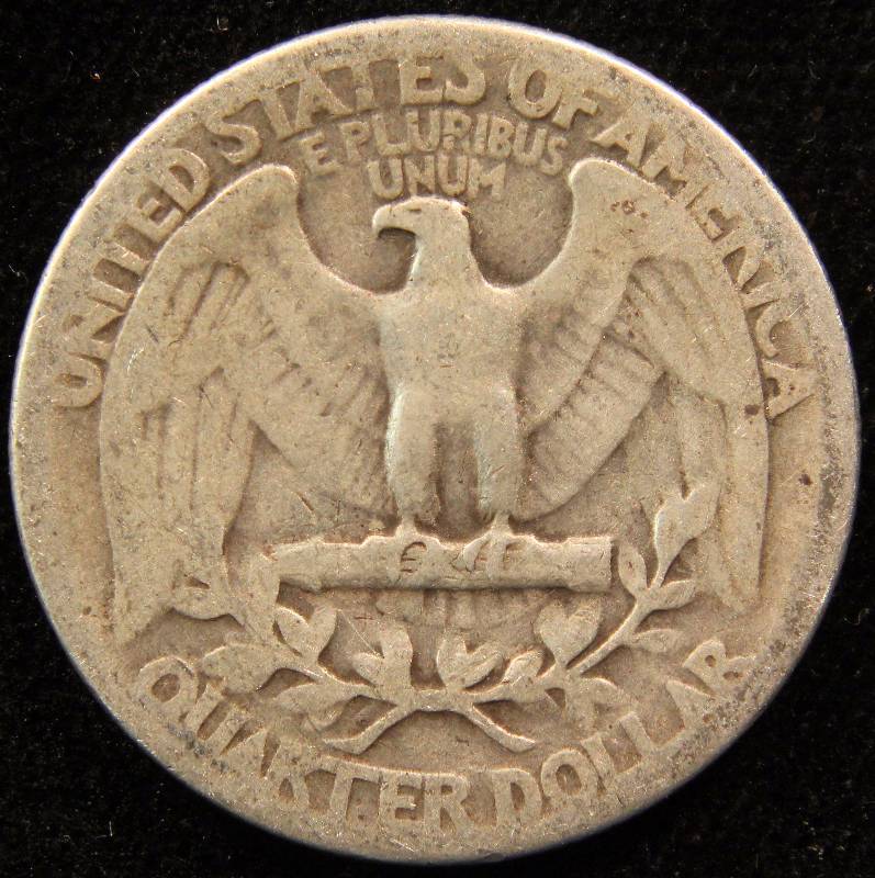 1934 WASHINGTON SILVER QUARTER