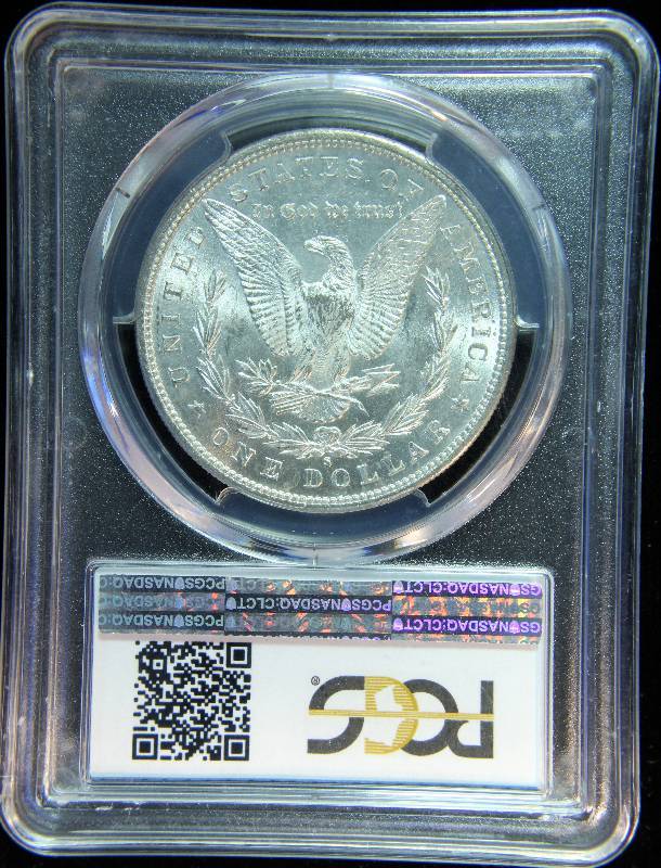 1880-S MORGAN SILVER DOLLAR MS61 PCGS