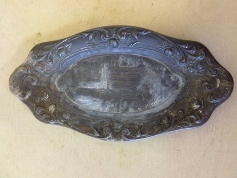 Antique Copper Dish